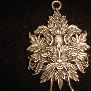 Pagan Celtic Greenman w Moon W Greenman Toggle image 2