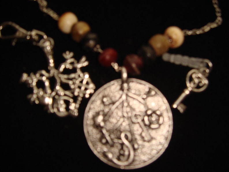 Pagan Strega Cimaruta Mega Set DSed Raised Pendant Cimi snapon /& Key toggle