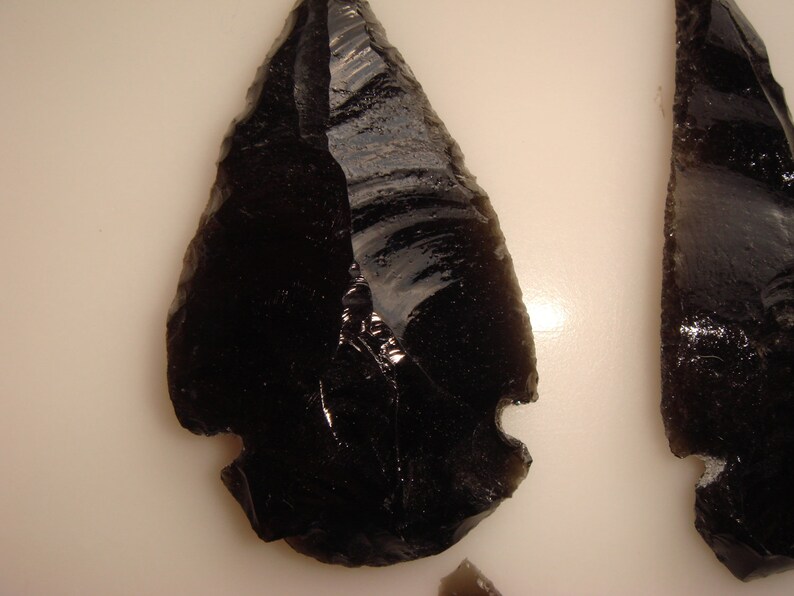 hand knapped obsidian scalpel hand knapped obsidian scalpel