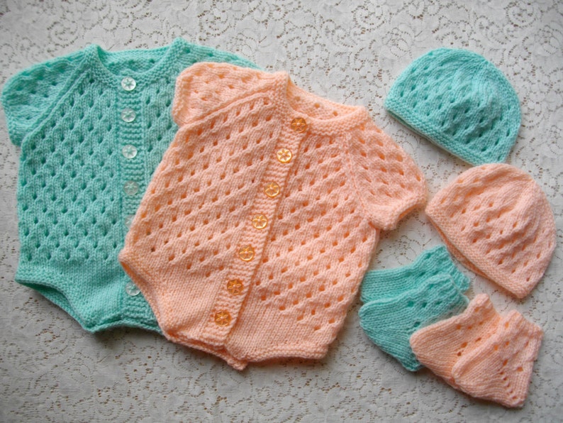 Knitting Pattern Book 1 Prem Newborn & 3 Month Size DK - Etsy