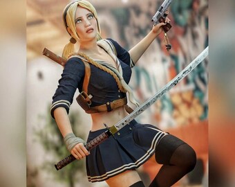 Figura de combate Rogue (impresión 3D) / Modelo de combate estilizado (descarga digital STL)