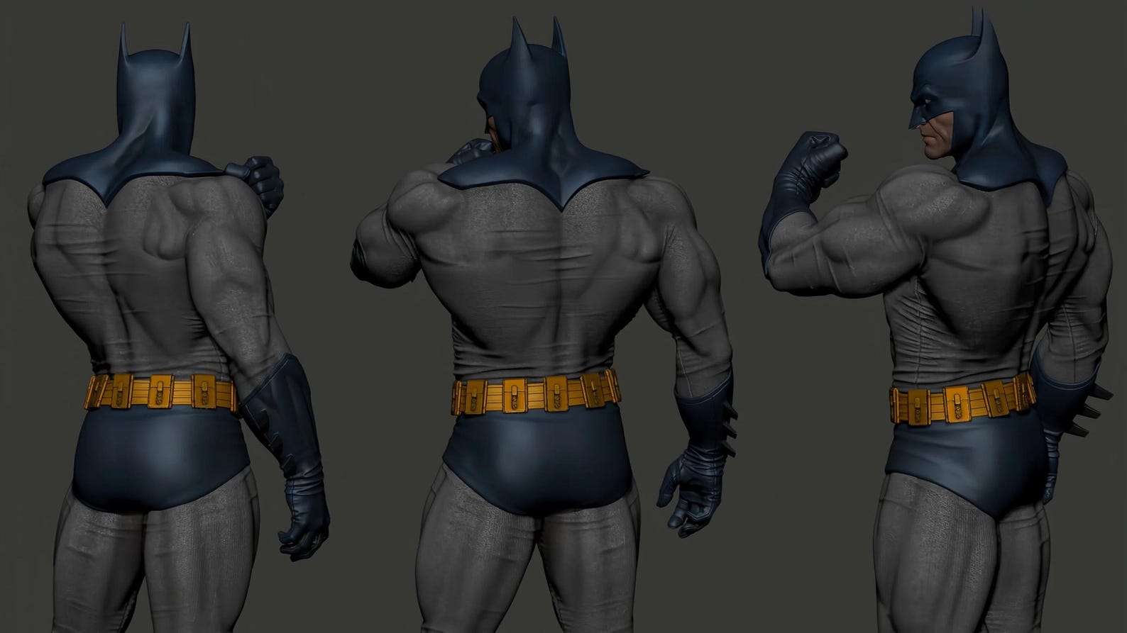 Figura de impresión 3D de Dark Knight Vigilante / Shadow Warrior STL ...