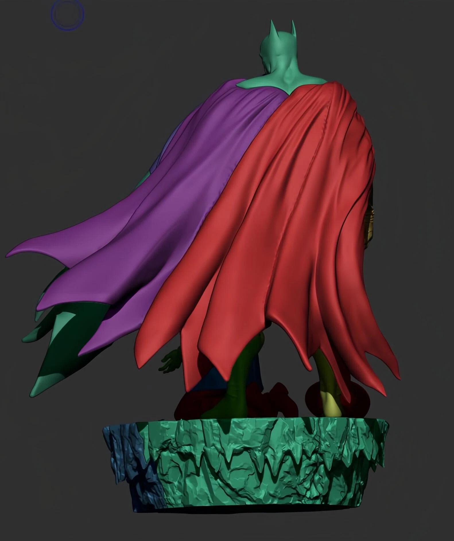 Dark Knight Vigilante 3D Print Figurine | Shadow Warrior STL (digital ...
