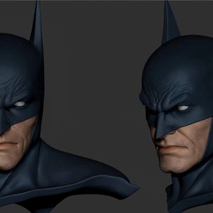 Dark Knight Vigilante 3D Print Figurine | Shadow Warrior STL (digital ...