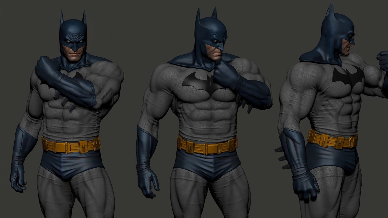 Figura de impresión 3D de Dark Knight Vigilante / Shadow Warrior STL ...