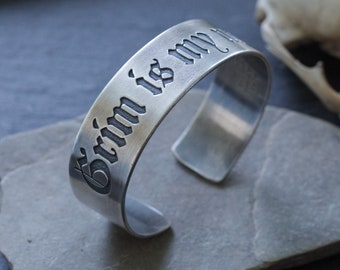 Odin Bracelet - Triple Horn - Poetic Edda Grimnismal - Allfather Viking Jewelry - Fine Silver, Copper, Brass, Aluminum Cuff Arm Ring
