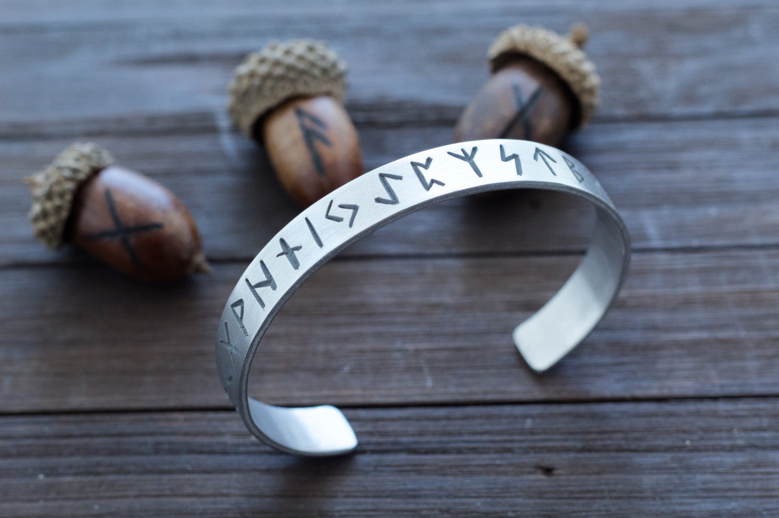 Viking bracelet deals etsy