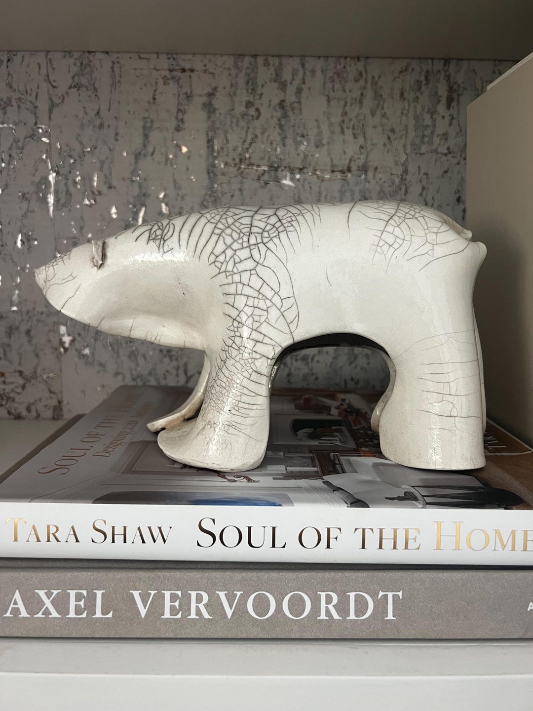 Modernist Raku Slab Pottery Polar Bear Sculpture - Etsy