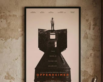 Oppenheimer Movie Poster Vertikales Matte Poster