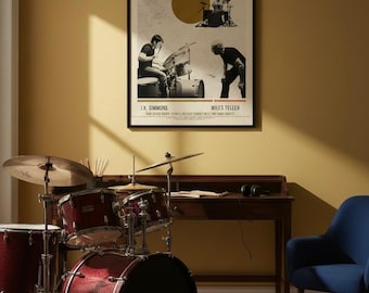 Schleudertrauma Film Poster | Minimalistischer Film Kunstdruck