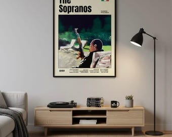 The Sopranos Kunstdruck | Tony Soprano, Museumsqualität