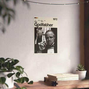 Der Pate Filmposter - Don Corleone, Mafia Film, Kino Deko Bild 9