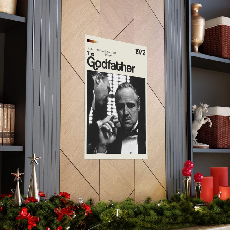Der Pate Filmposter - Don Corleone, Mafia Film, Kino Deko Bild 7