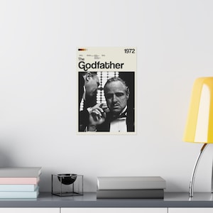 Der Pate Filmposter - Don Corleone, Mafia Film, Kino Deko Bild 12