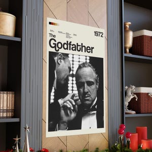 Der Pate Filmposter - Don Corleone, Mafia Film, Kino Deko Bild 8