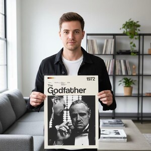 Der Pate Filmposter - Don Corleone, Mafia Film, Kino Deko Bild 3