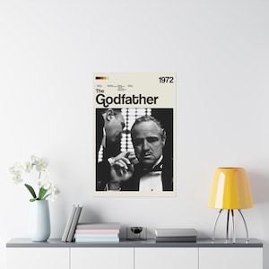 Der Pate Filmposter - Don Corleone, Mafia Film, Kino Deko Bild 13