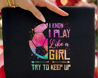 おもしろい女子サッカーTシャツ｜自信に満ちた女性アスリートへのギフト