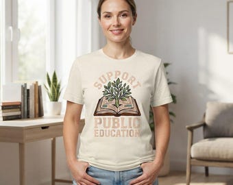 公教育支援Tシャツ、教師感謝、読書好きのためのグラフィックTシャツ