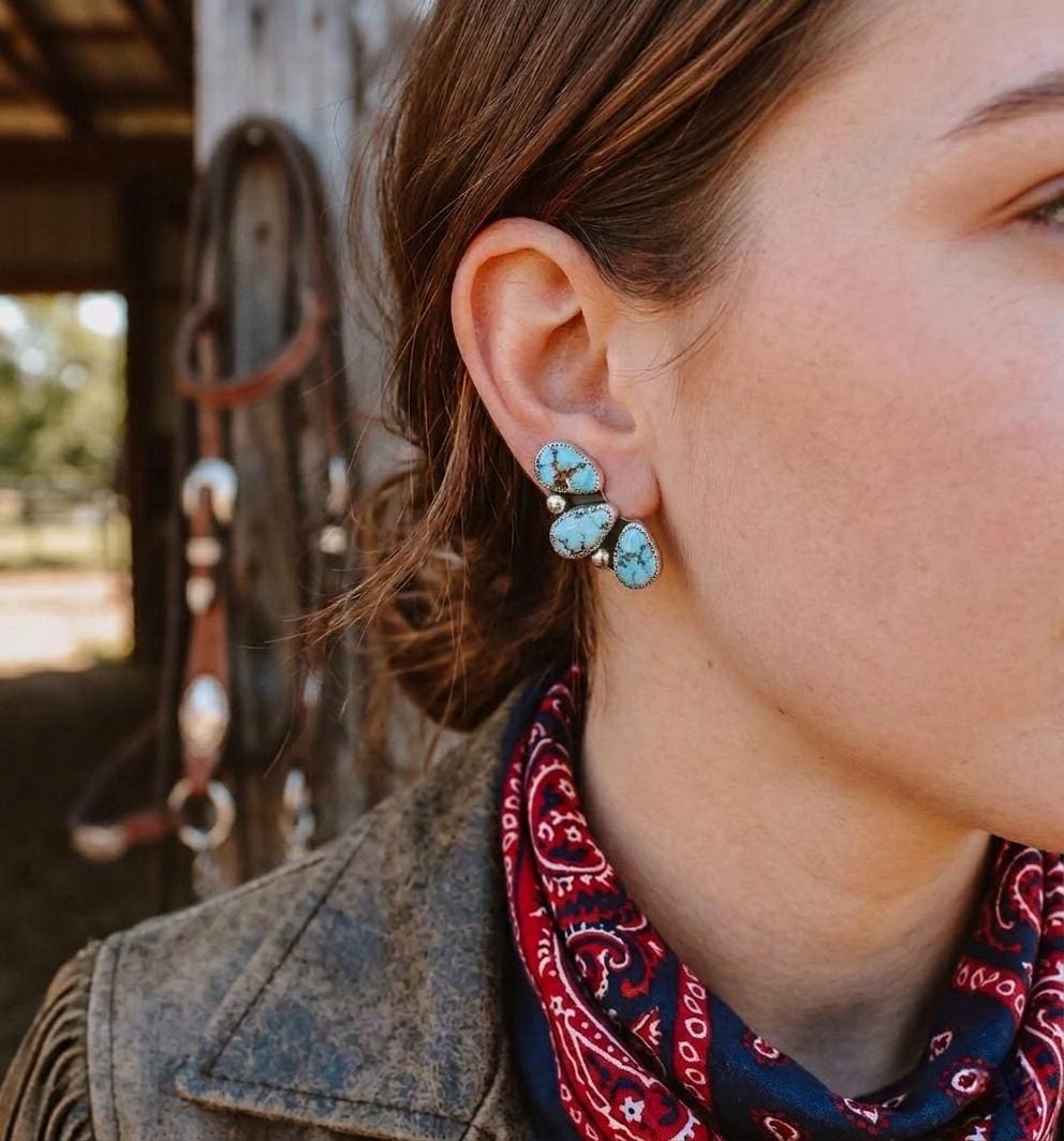 マルモ◆レア✧ゴールデンヒルターコイズ×あこやケシ アシンメトリーピアス Golden hill turquoise - Etsy 日本