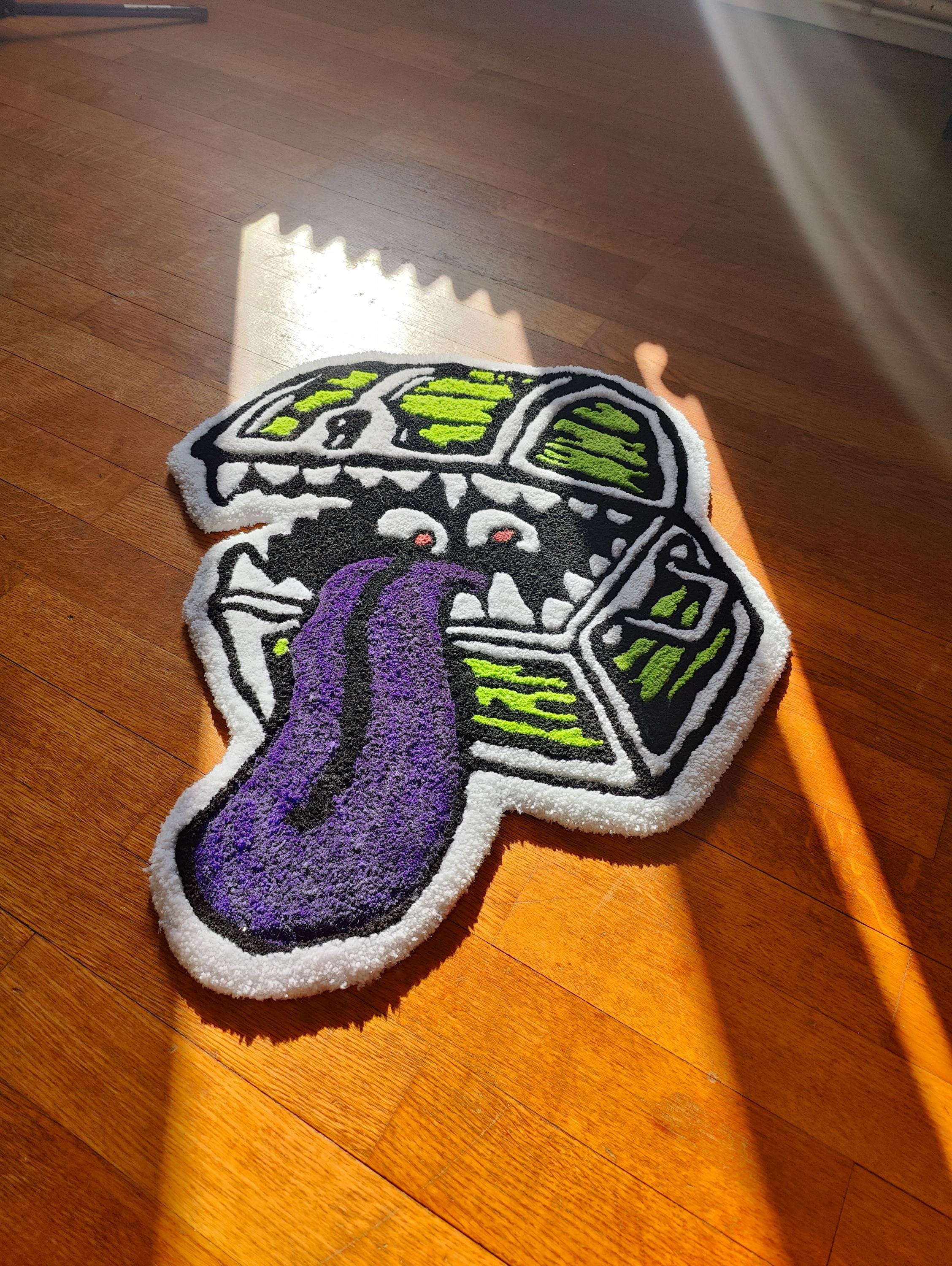 Rpg Rug Dragon Quest Tufted Rug – Gaming Room Decor – Retro RPG Rug – Handmade ...