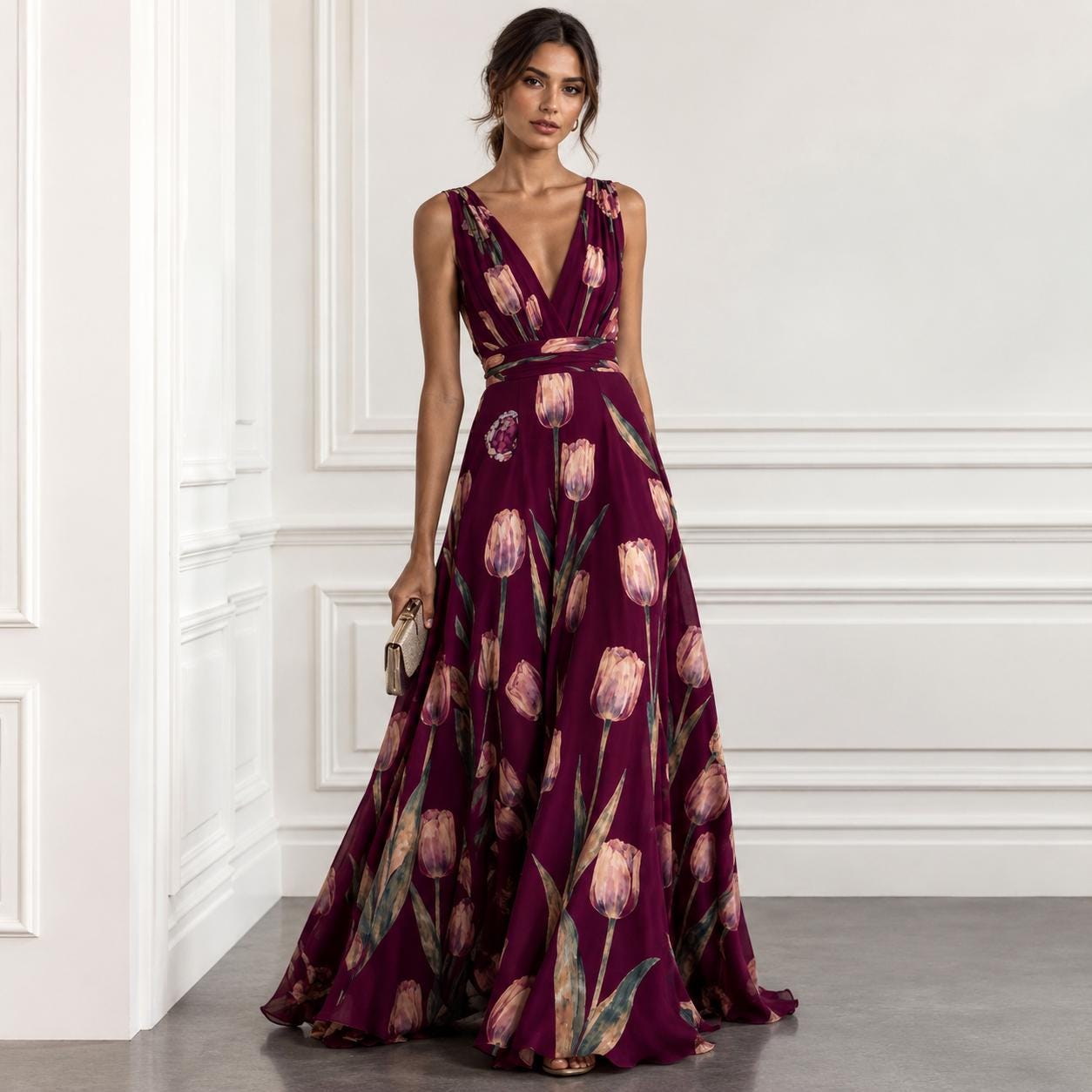 sachin and babi light blue dress Burgundy Dresses | Wine & Dark Red main image 1