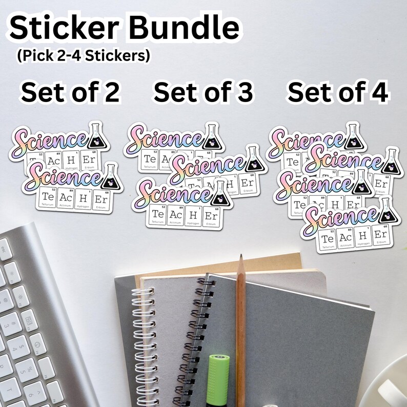 Science Teacher Sticker, Periodic Table Teacher Sticker, STEM Classroom ...