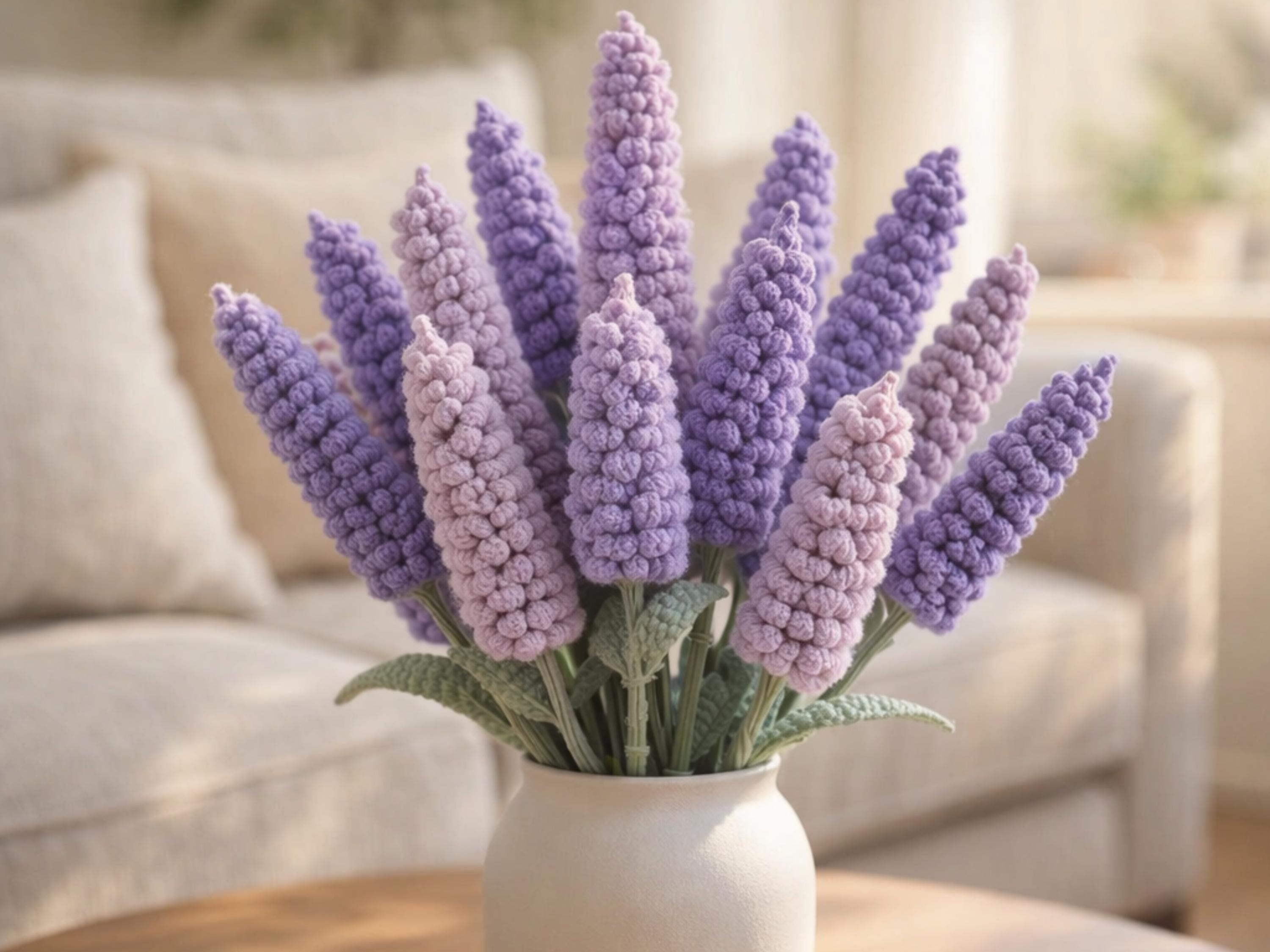 37 Lavender Crochet Patterns: Unleash Your Creativity with These Beautiful Designs 11 Crochet Lavender Pattern: Easy DIY Flower Bouquet