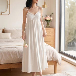 medieval slip dress medieval nightgown for ladies Medieval Court Retro Home Wear Sweet Lace Princess Sleepwear Slip Dress  Backless Sleepwear for Summer