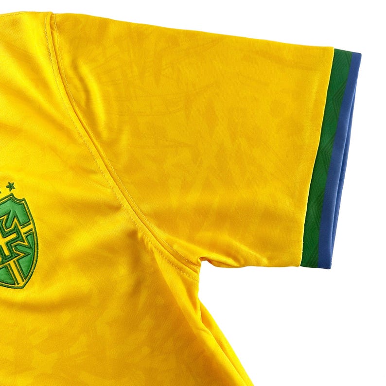 Custom Brazil Heritage Custom Football Jersey