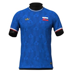Slovakia Heritage Custom Football Jersey