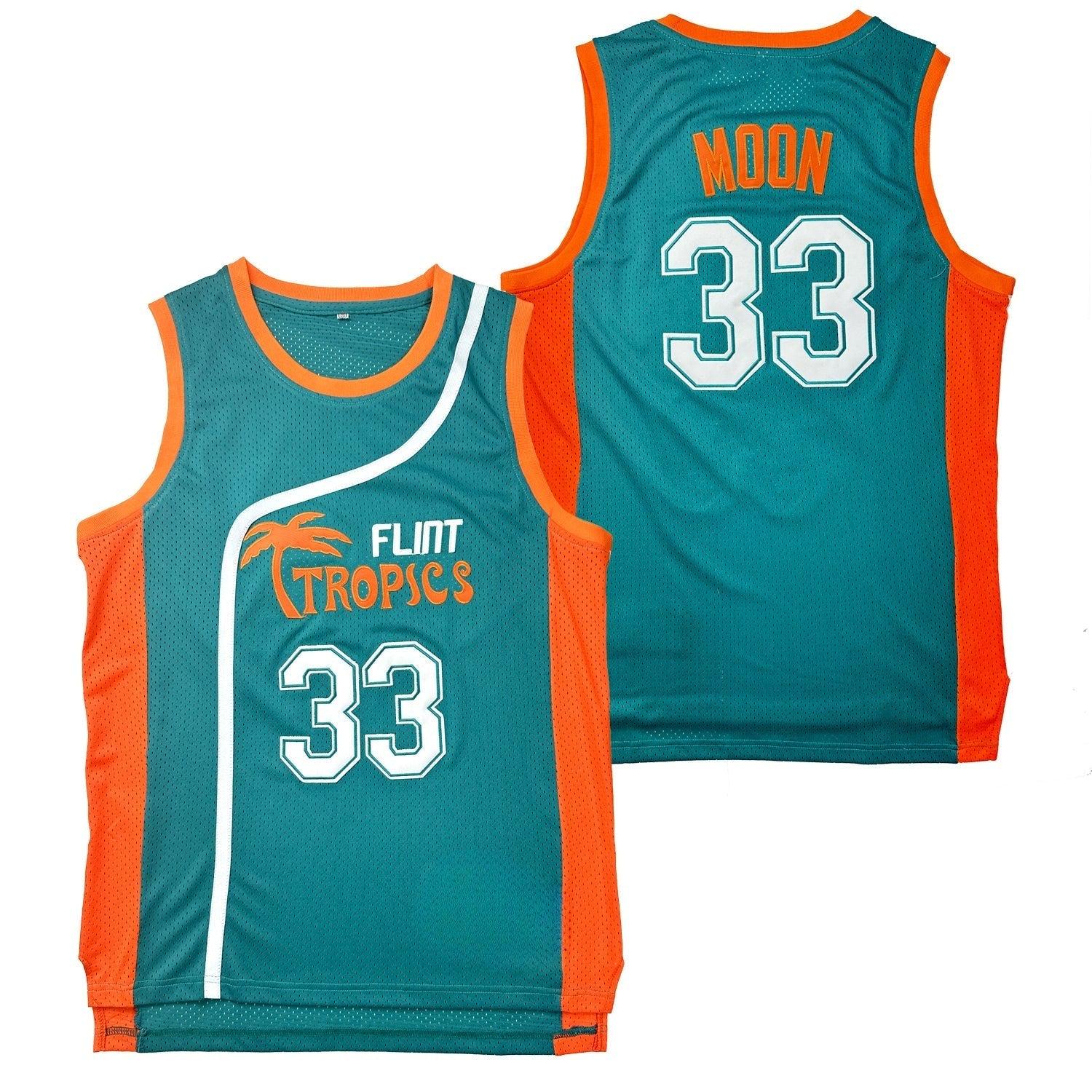 Ed Monix #11 Flint Tropics Green Basketball Jersey
