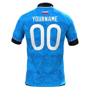 Slovenia Custom Football Jersey