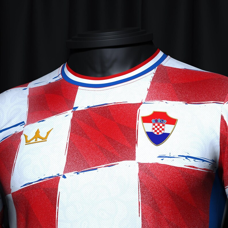 Custom Croatia Heritage Custom Football Jersey