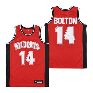 Wildcats 'Bolton' Basketball Jersey – Free Personalisation, Free Delivery