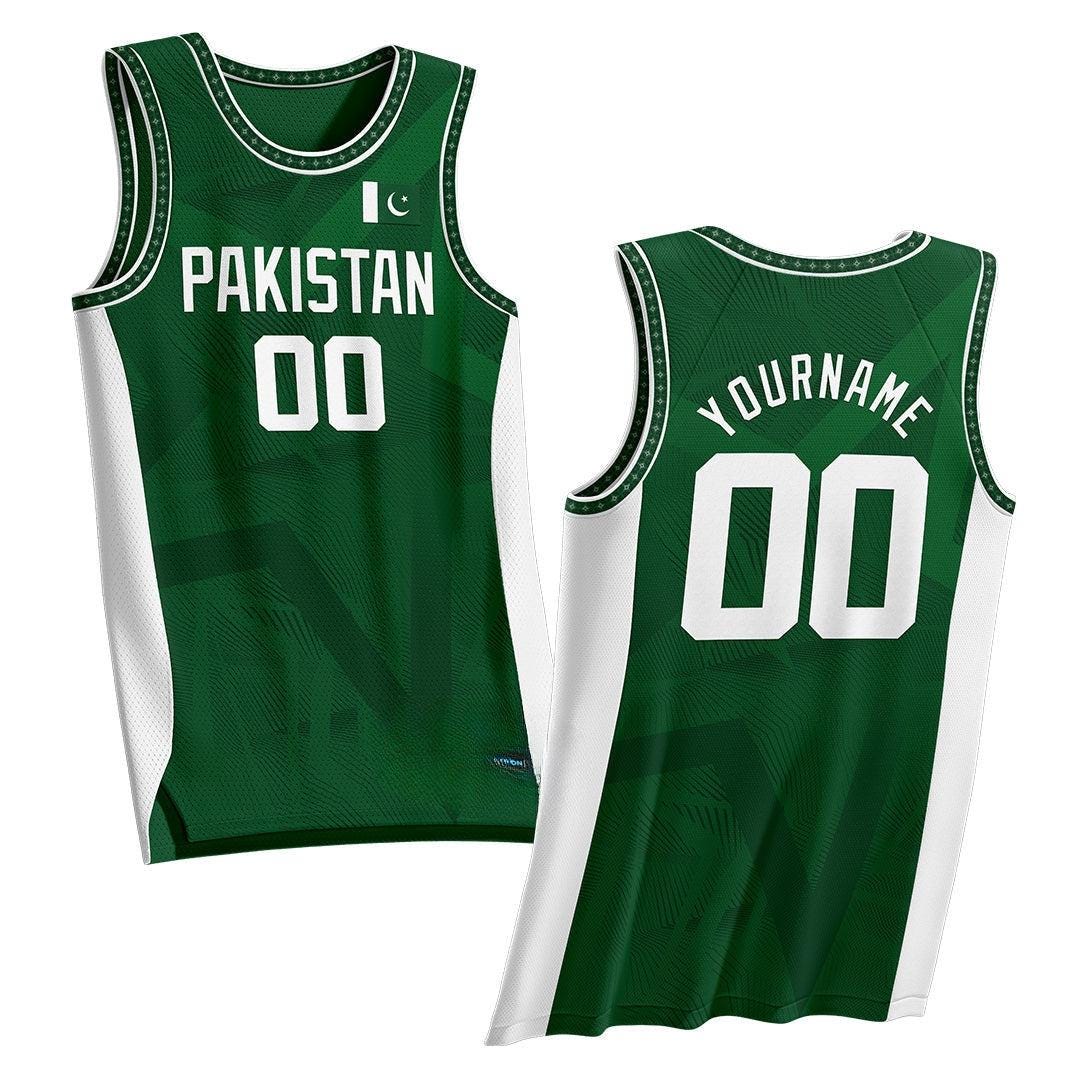 Custom Pk Intro Custom Pakistan Heritage Custom Basketball Jersey - Etsy