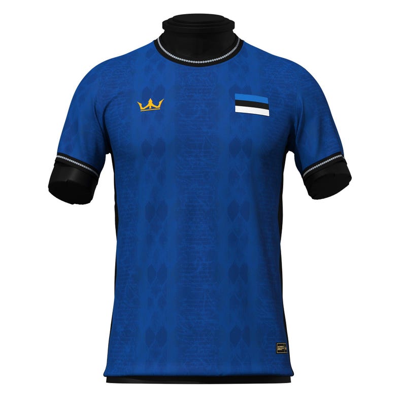 Estonia Heritage Custom Football Jersey