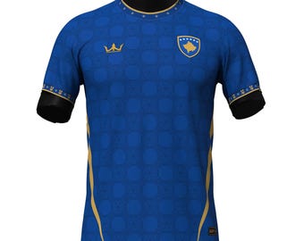 Custom Custom Kosova Heritage Custom Football Jersey