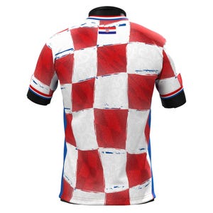 Custom Croatia Heritage Custom Football Jersey