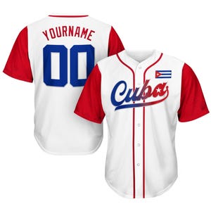Cuban Baseball Jersey - Etsy