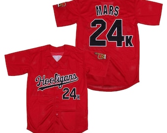 Custom custom hooligans Mars 24K honkbalshirt - stijlvol, uniek en persoonlijk