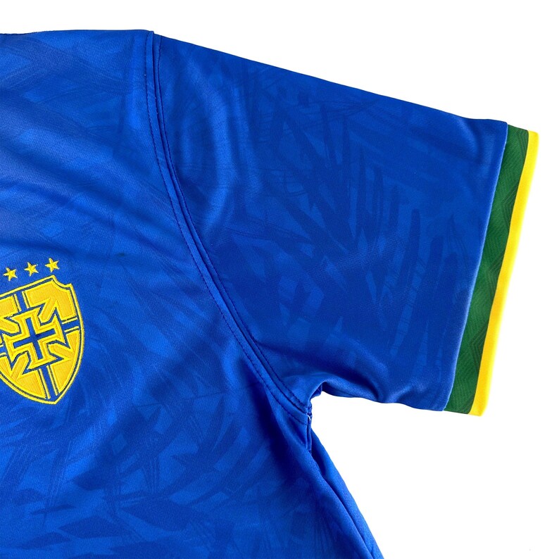 Custom Brazil Heritage Custom Football Jersey