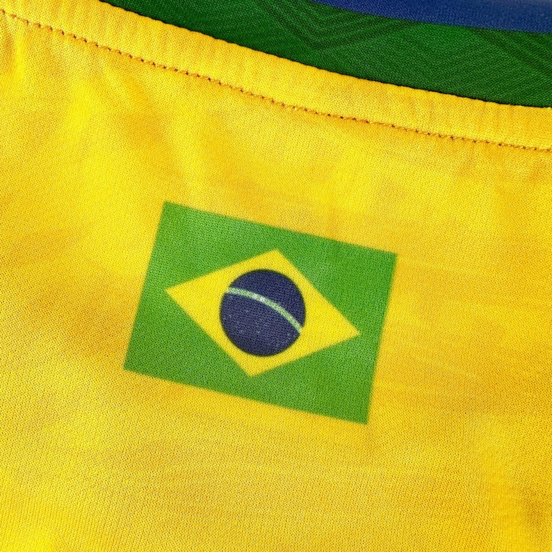 Custom Brazil Heritage Custom Football Jersey