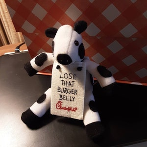 Cow, Holstein, With Signs