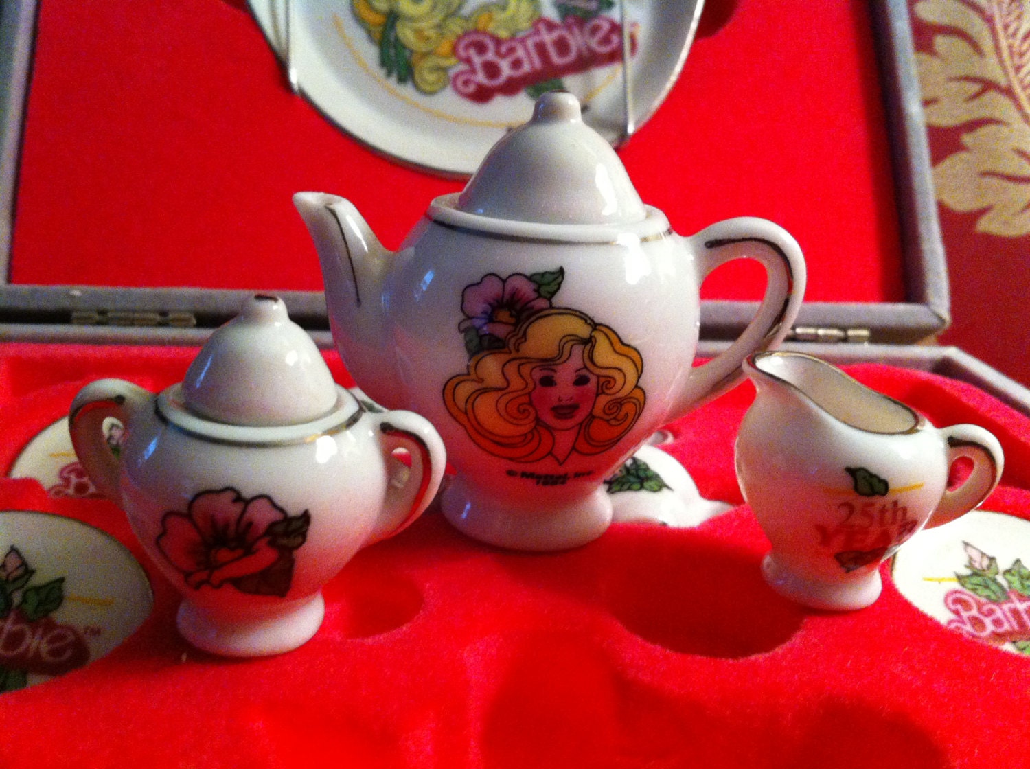 Barbie china tea set sale