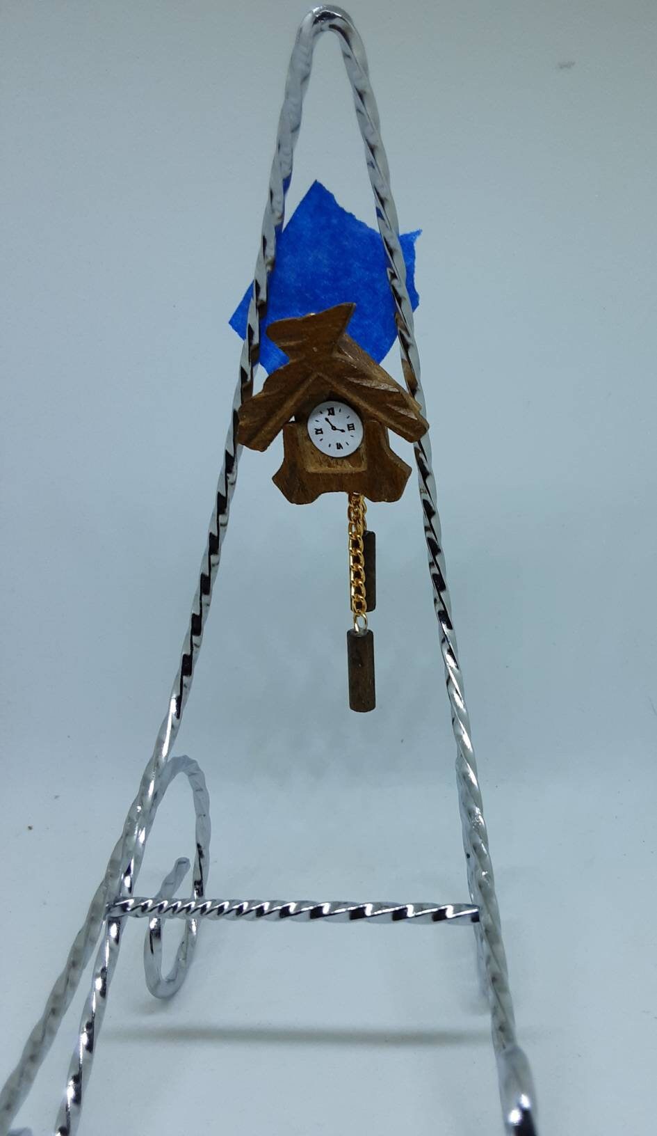 Dollhouse Coocoo Clock Complete With Weight and Chain Etsy Ireland