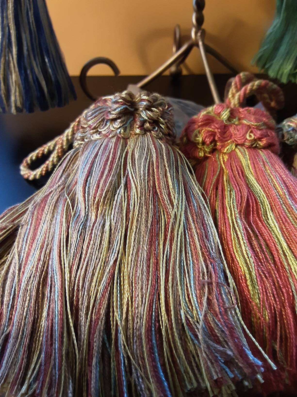 Tassels in Blue & White and Multi Colors 5 Inch Tassel With Etsy UK