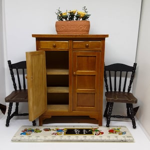 Country Kitchen Cabinet, 2 Doors & 2 Drawers, With or Without Choice of Chairs