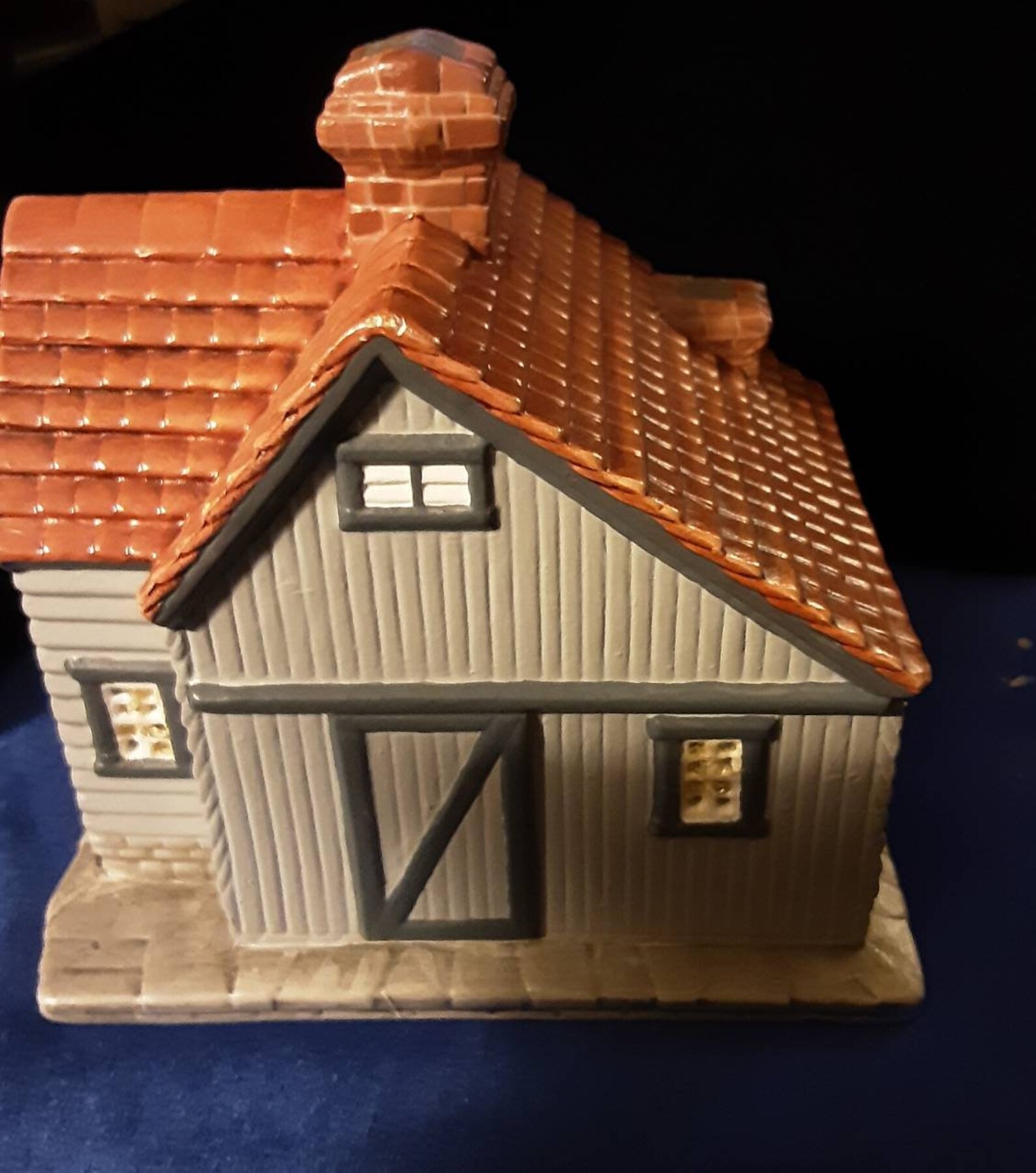 Village HP Vintage Village Houses Handpainted in the Etsy