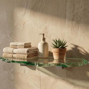 Vintage Glass Shelves - Etsy Canada